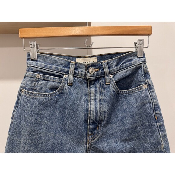 SLVRLAKE Womens Size 24 High Rise Boho Hippie Flare Jeans Blue 100% Cotton USA - Picture 4 of 9